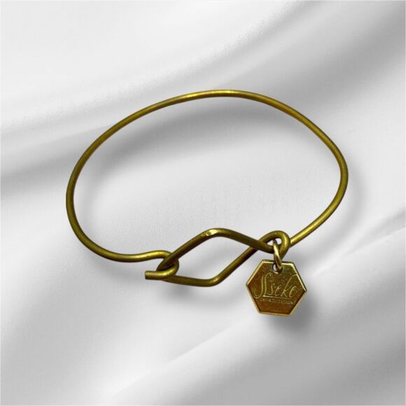 Sseko Jewelry - Sseko Designs Brass Charm Bangle Bracelet – Fair‎ Trade Jewelry
